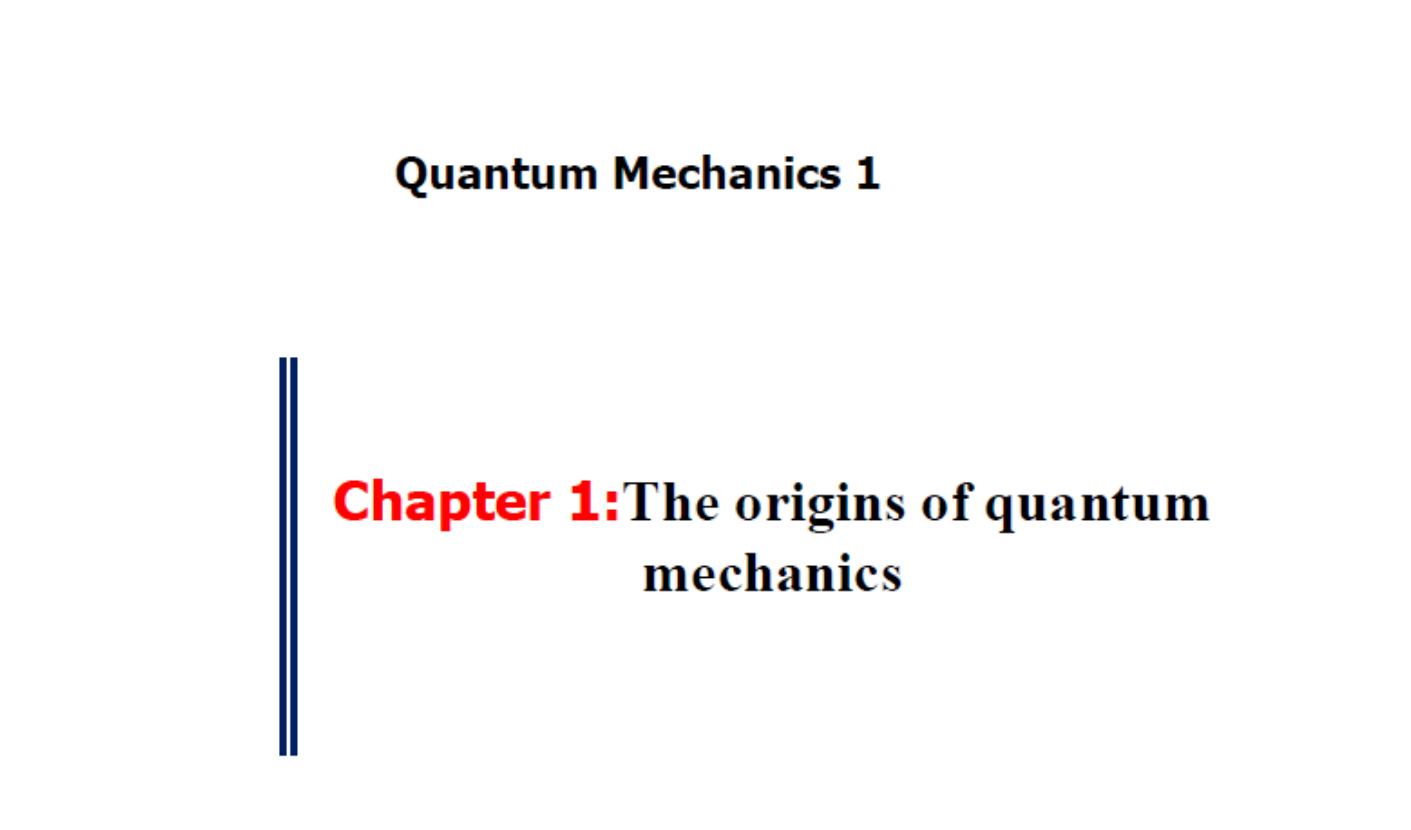 ميكانيكا الكم (واجبات)