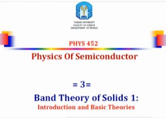 semiconductor physics 